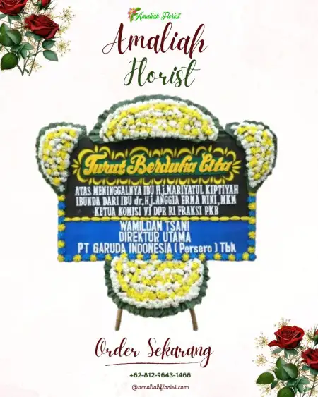 Papan Bunga Duka maja